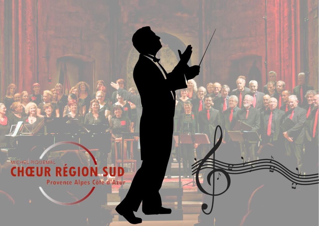 Les concerts du Chœur Région Sud. Illustration. 